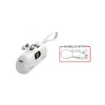8000mah Dosen Power Bank DX268 Type-C 2 Output Head 2.1A - White