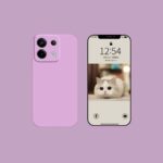 Purple Ultra Light Liquid Silicone Phone Case