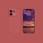 Red Ultra Light Liquid Silicone Phone Case