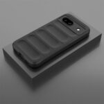 Black Liquid Silicone Soft Shockproof Phone Case