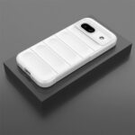 White Liquid Silicone Soft Shockproof Phone Case