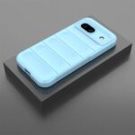 Blue Liquid Silicone Soft Shockproof Phone Case