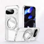 Transparent Clear 360° Rotating Ring Stand Magnetic Phone Case