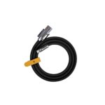 Black 2m 120W 6A USB Type-C Cable PD 60w Fast Charge Cable