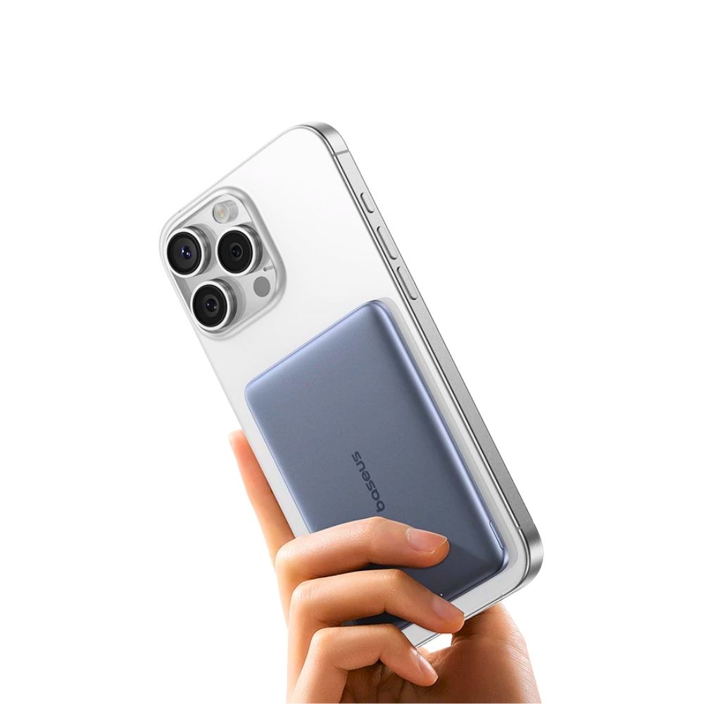 TMG5-53.jpg Grey Picogo Ultra-slim 5000mah 20W/10000mah 27w Magnetic Portable Power Bank - Image 1